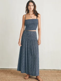 Women Faherty Brand Alisee Smocked Top -