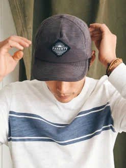 Faherty Brand All Day Front Seam Hat -