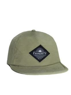 Faherty Brand All Day Front Seam Hat -