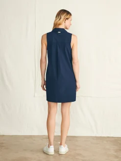 Women Faherty Brand All Day Polo Dress -