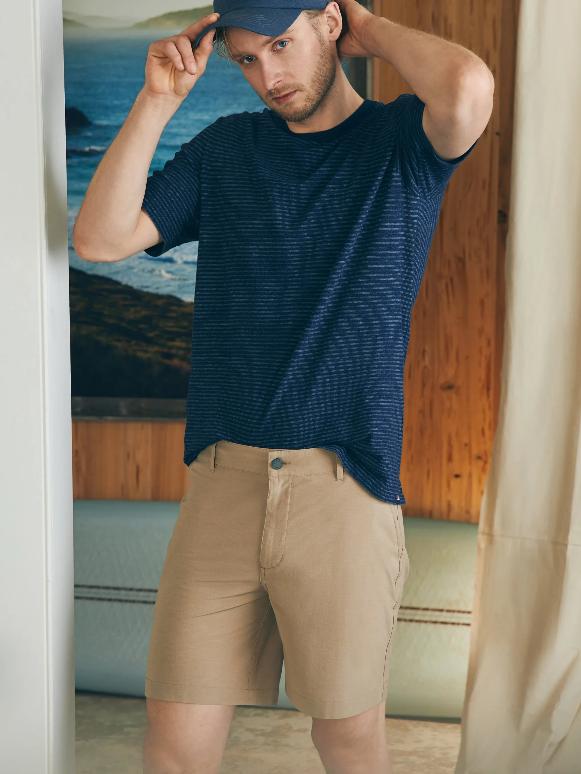 Faherty Brand All Day Shorts (7" Inseam) -
