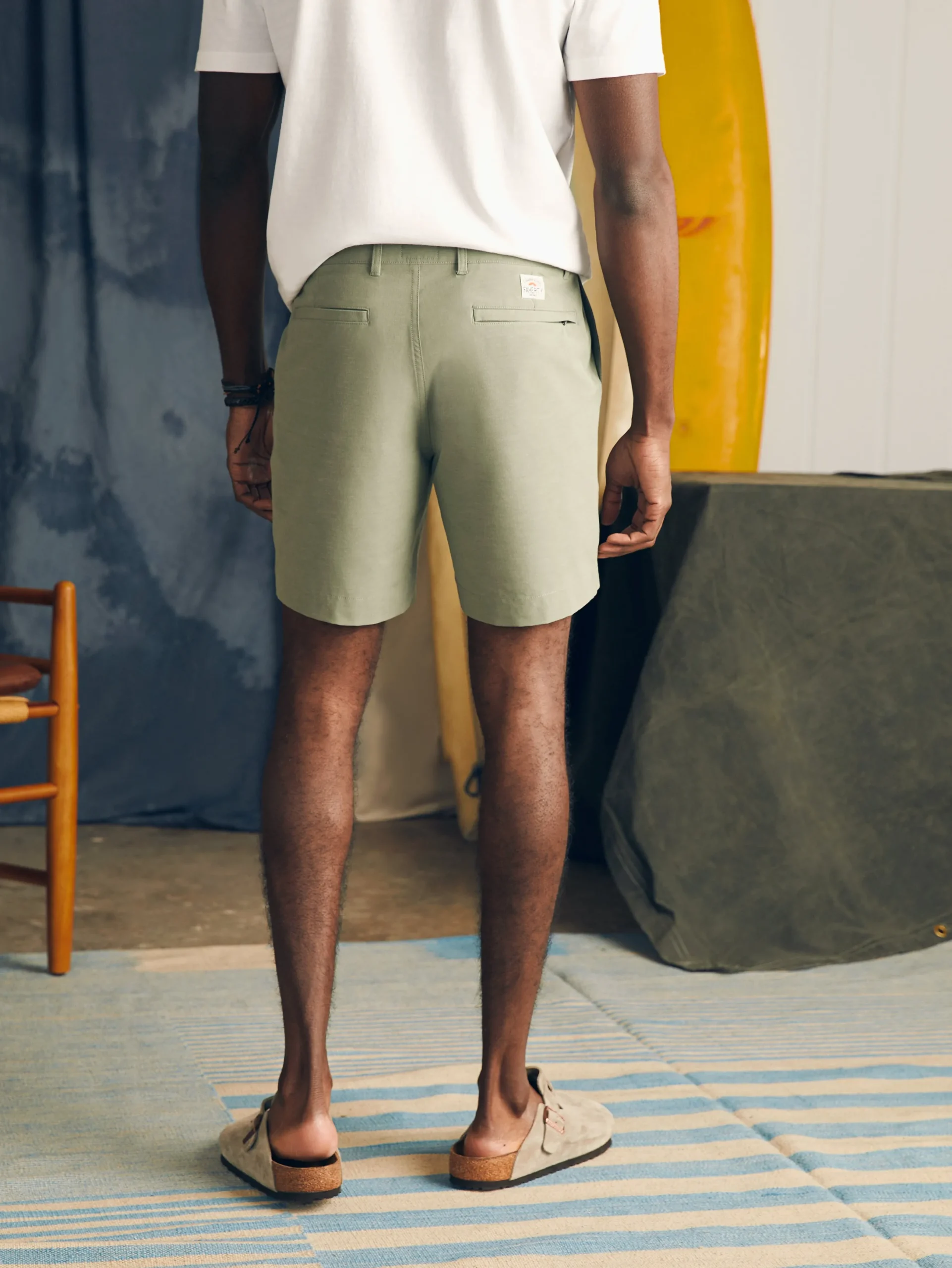 Faherty Brand All Day Shorts (7" Inseam) -
