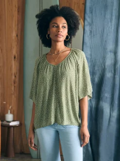 Women Faherty Brand Amira Top -