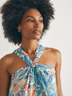 Women Faherty Brand Bay Twist Top -