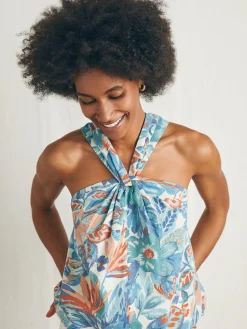 Women Faherty Brand Bay Twist Top -