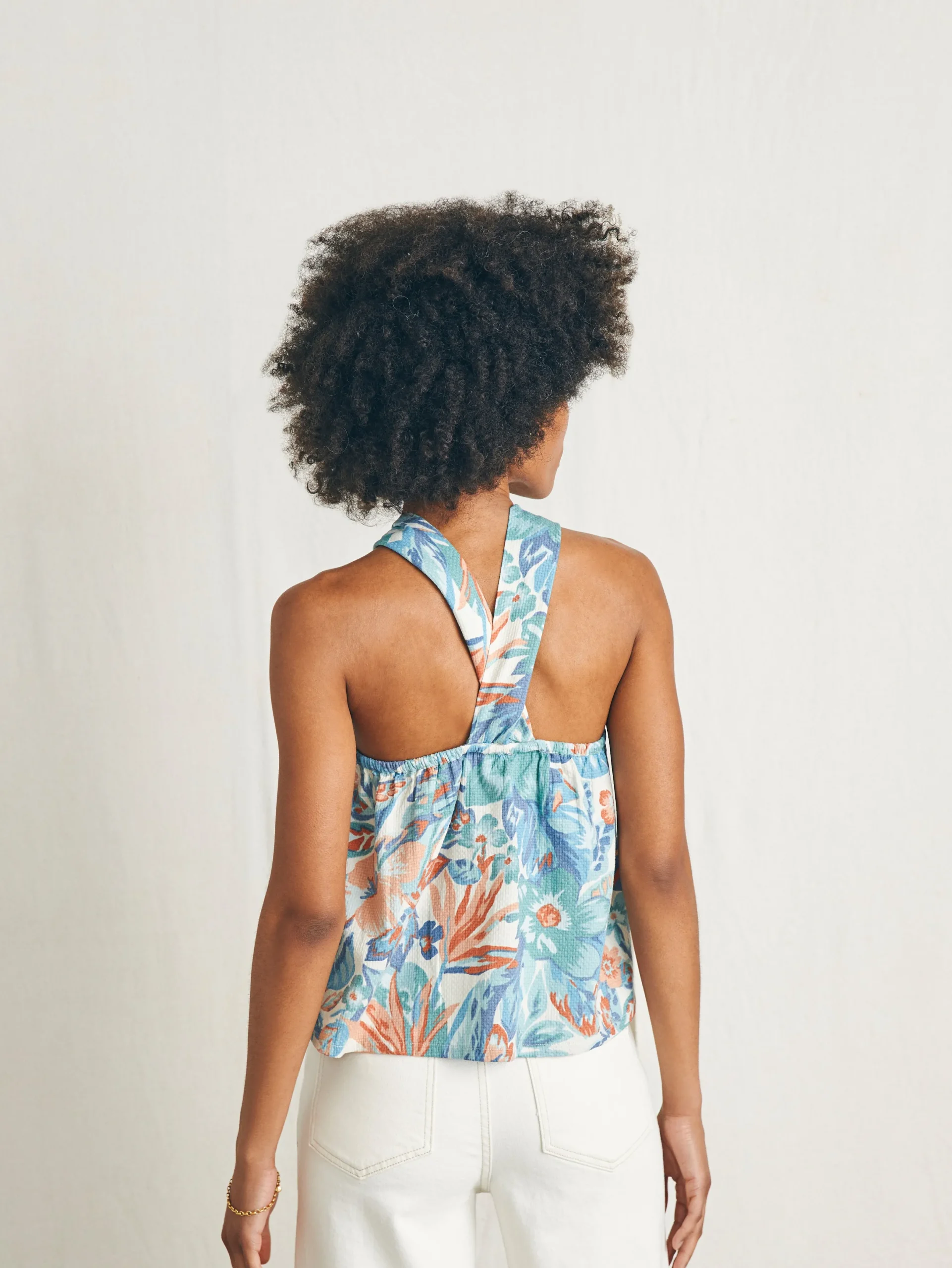 Women Faherty Brand Bay Twist Top -