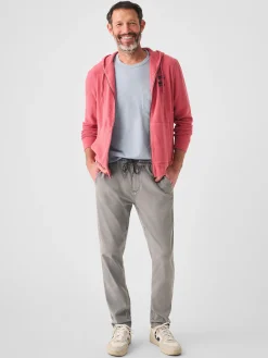 Faherty Brand Beach Fleece Zip Hoodie -