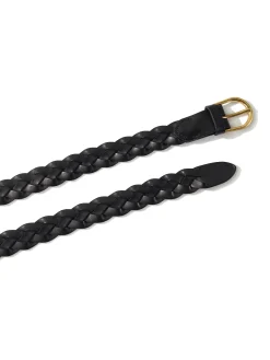 Women Faherty Brand Braided Leather Belt -