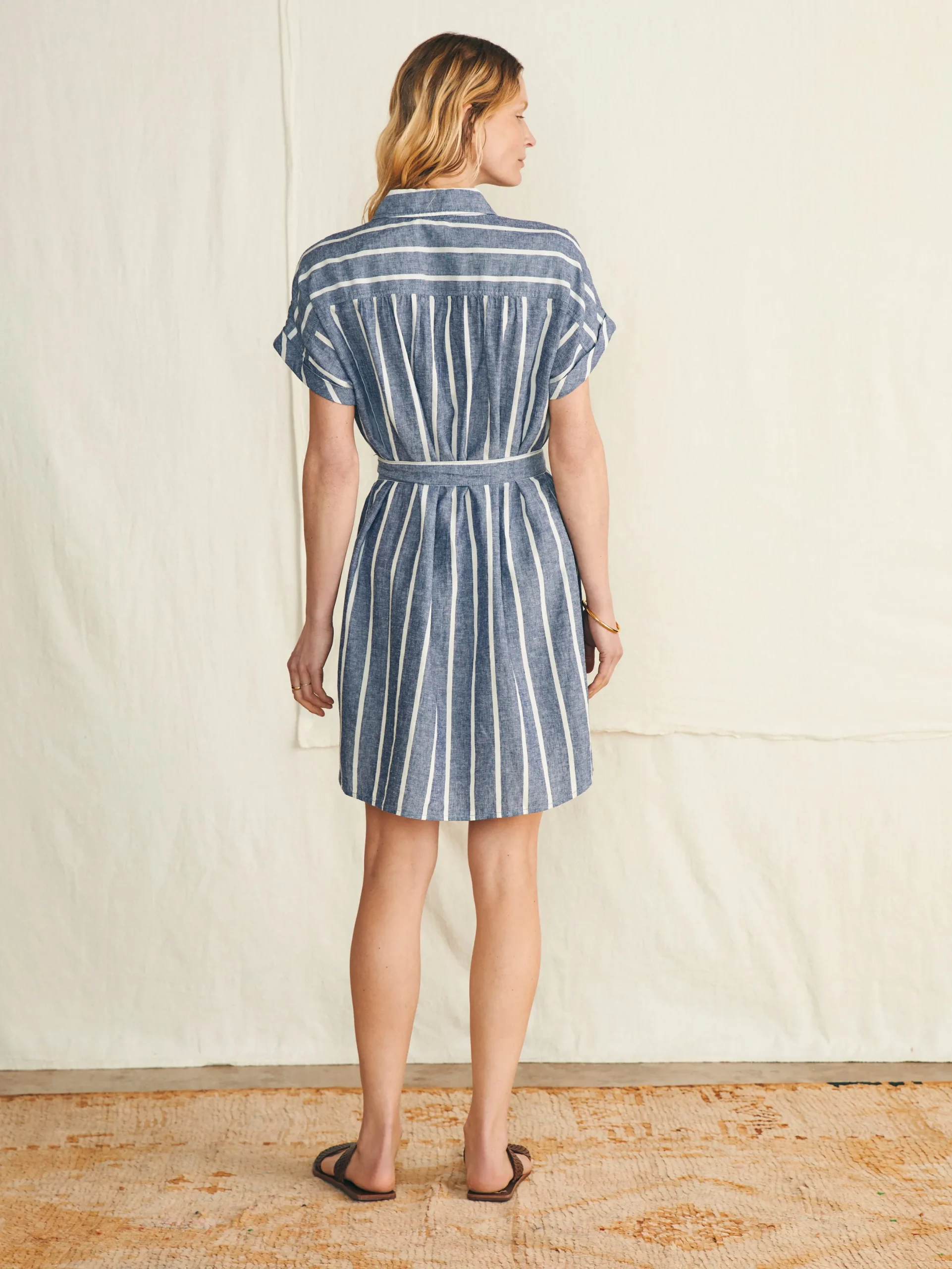 Women Faherty Brand Breeze Shirtdress -