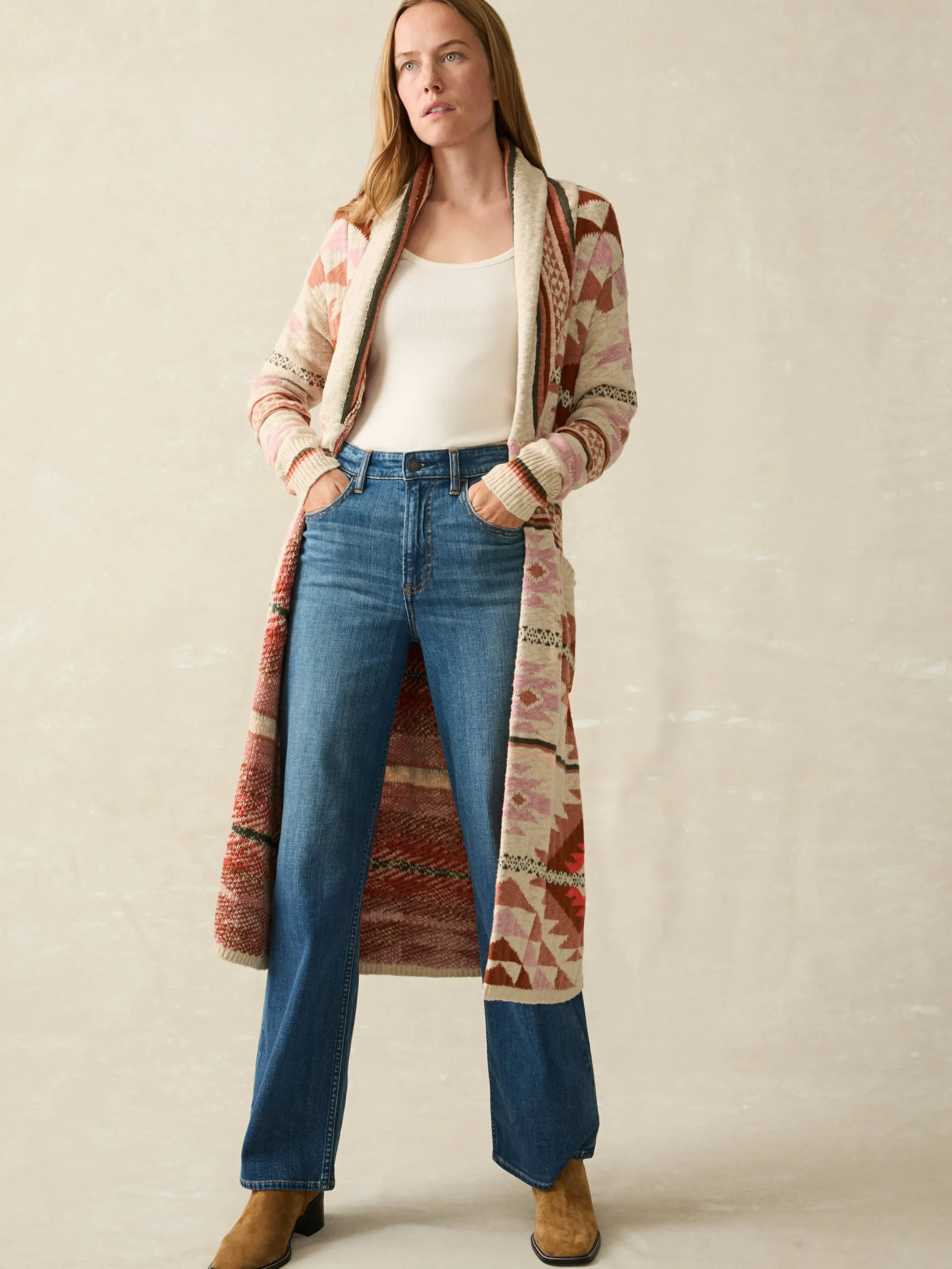 Women Faherty Brand B.YELLOWTAIL Paloma Duster™ -