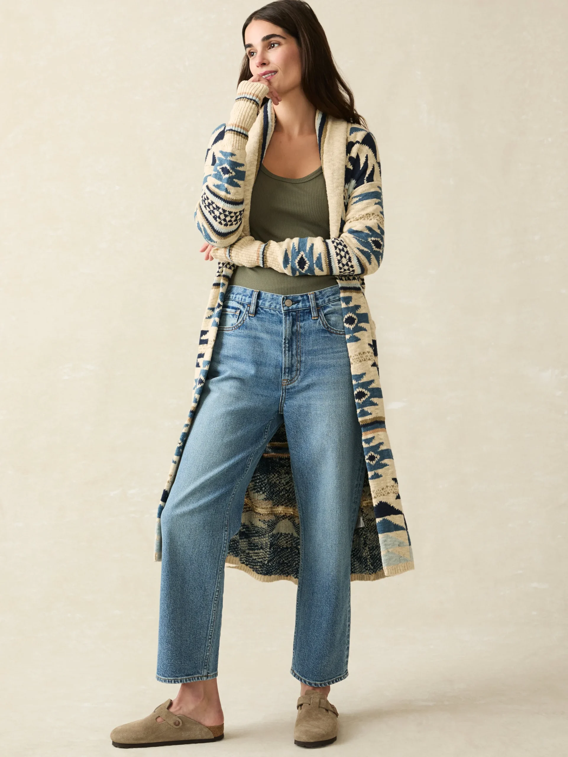 Women Faherty Brand B.YELLOWTAIL Paloma Duster™ -