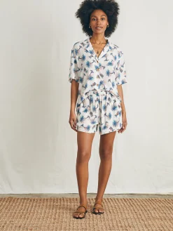 Women Faherty Brand Cabana Short -