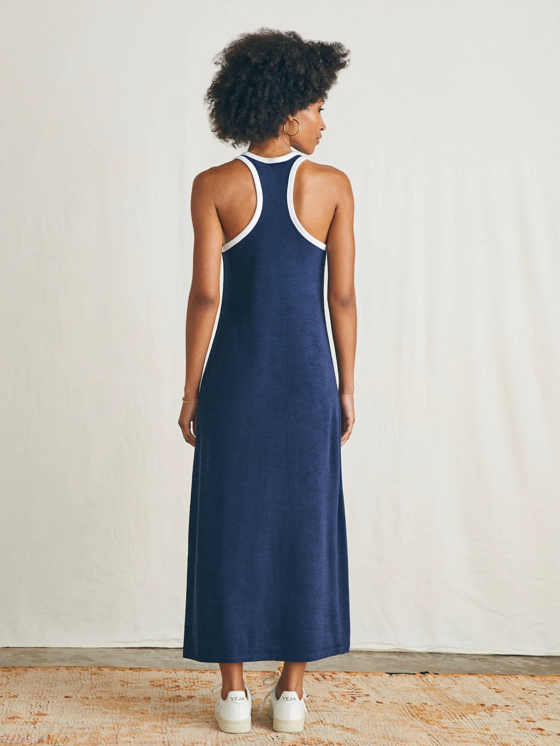 Women Faherty Brand Cabana Towel Terry Dress -