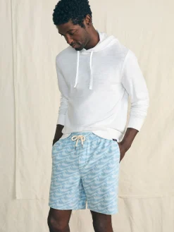 Faherty Brand Cabana Towel Terry Sweatshort -