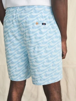 Faherty Brand Cabana Towel Terry Sweatshort -