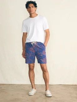 Faherty Brand Cabana Towel Terry Sweatshort -