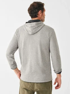 Faherty Brand Cloud Cotton Reversible Hoodie -