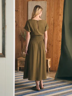 Women Faherty Brand Coast To Coast Midi Dress -