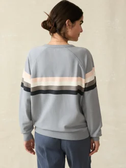 Women Faherty Brand Coastal Cloud Crew -