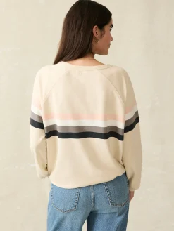 Women Faherty Brand Coastal Cloud Crew -