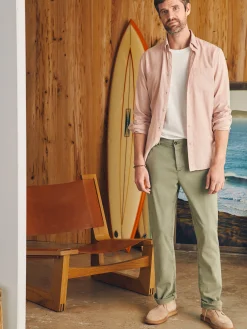 Faherty Brand Coastline Stretch Chino (32" Inseam) -