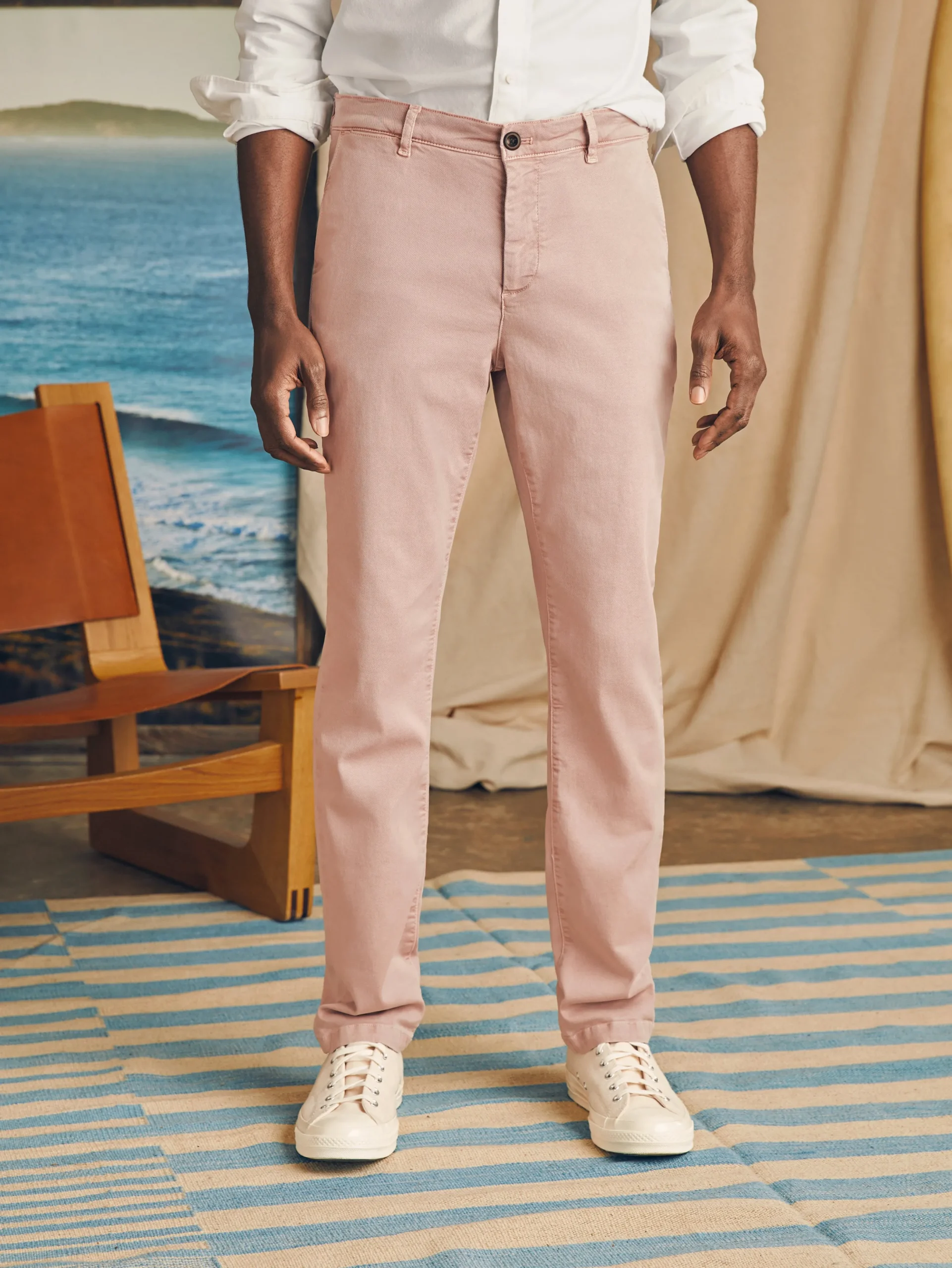 Faherty Brand Coastline Stretch Chino (32" Inseam) -