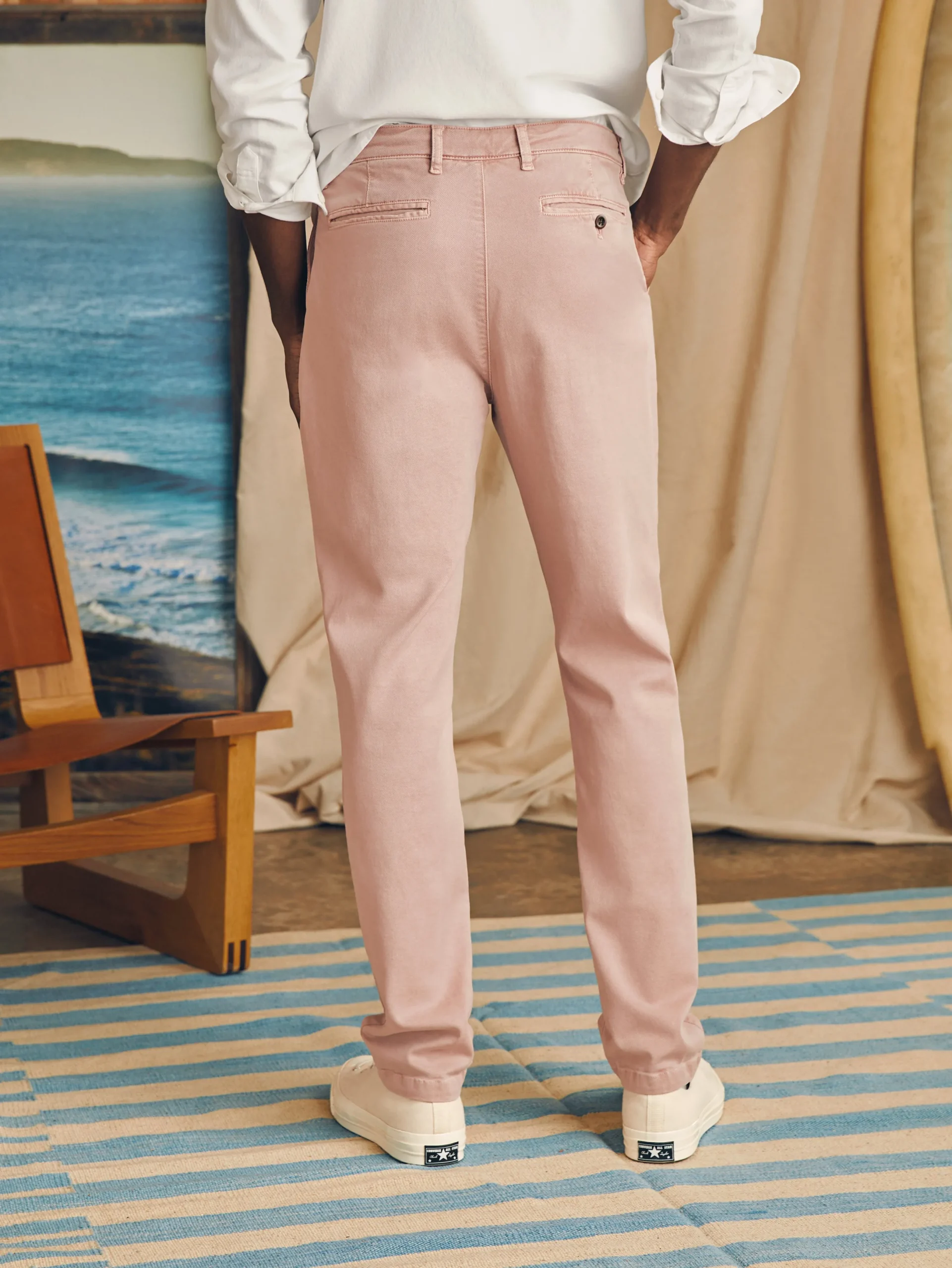 Faherty Brand Coastline Stretch Chino (32" Inseam) -