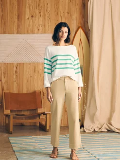 Women Faherty Brand Coastline Stretch Chino -