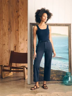Women Faherty Brand Coastline Stretch Chino -