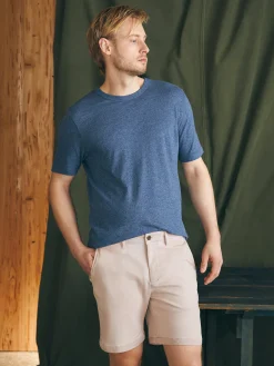 Faherty Brand Coastline Stretch Chino Short (8" Inseam) -