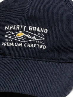Faherty Brand Corduroy Patch Hat -