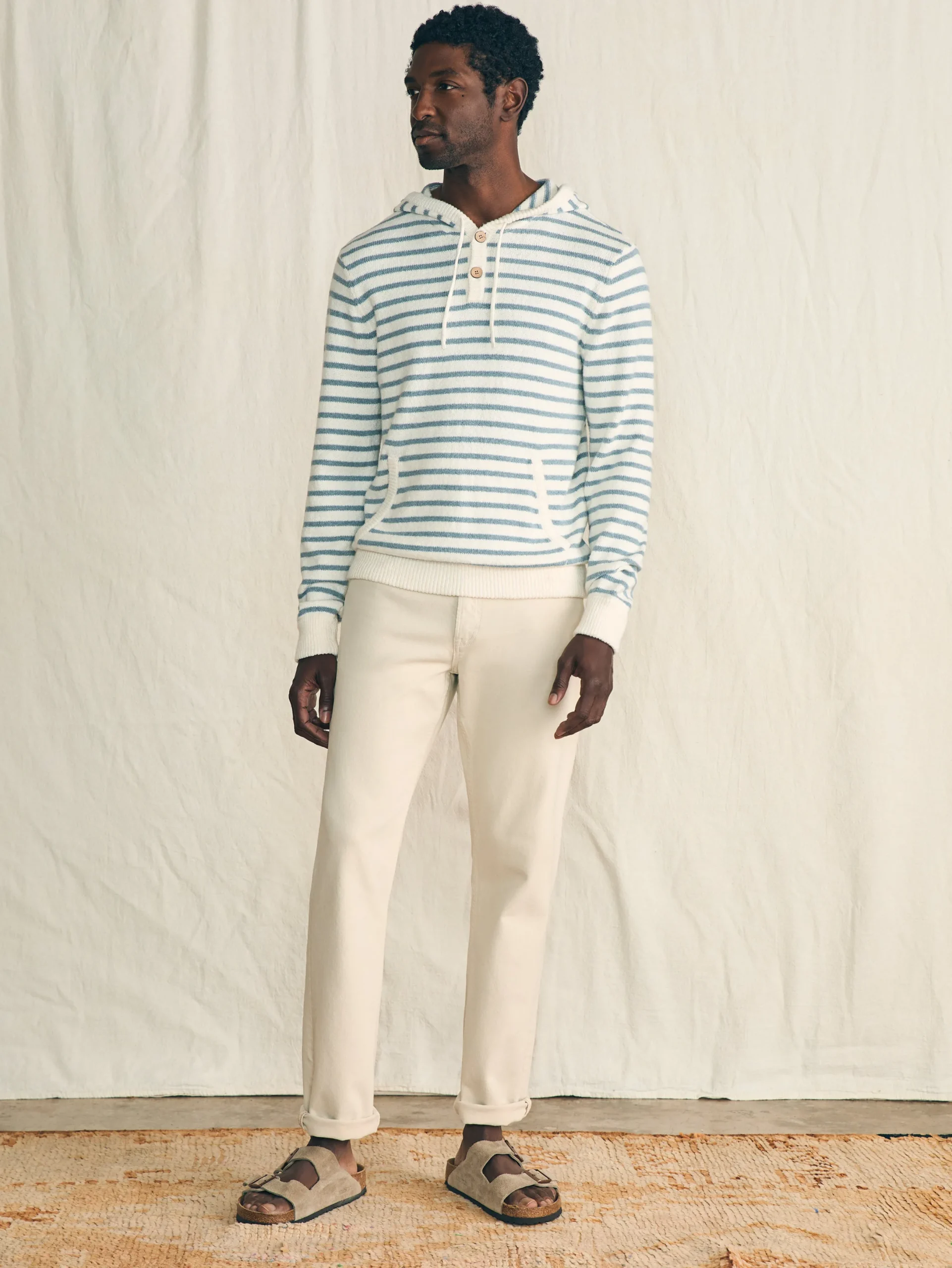Faherty Brand Cove Sweater Hoodie -