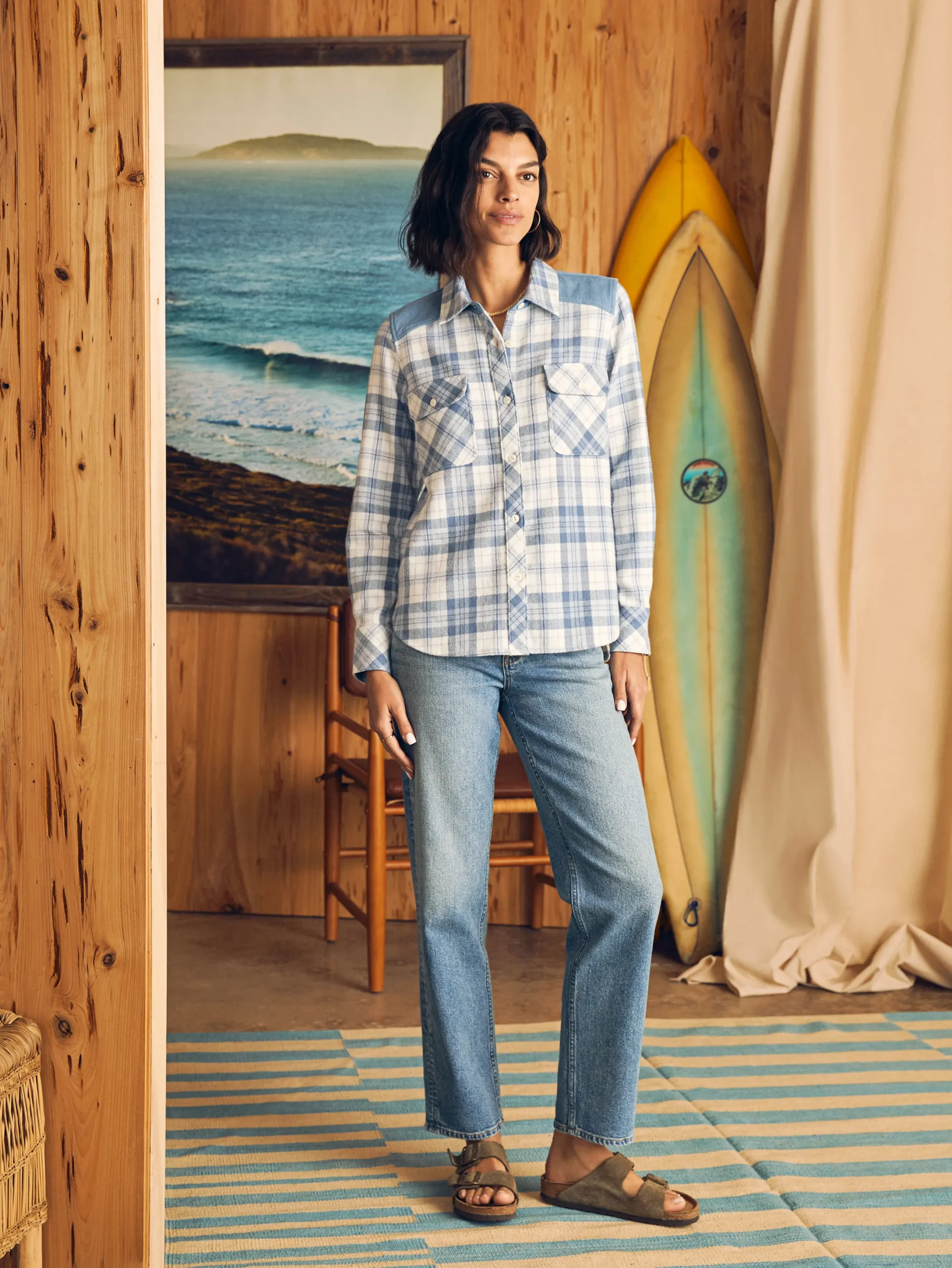 Women Faherty Brand Daly Shirt -