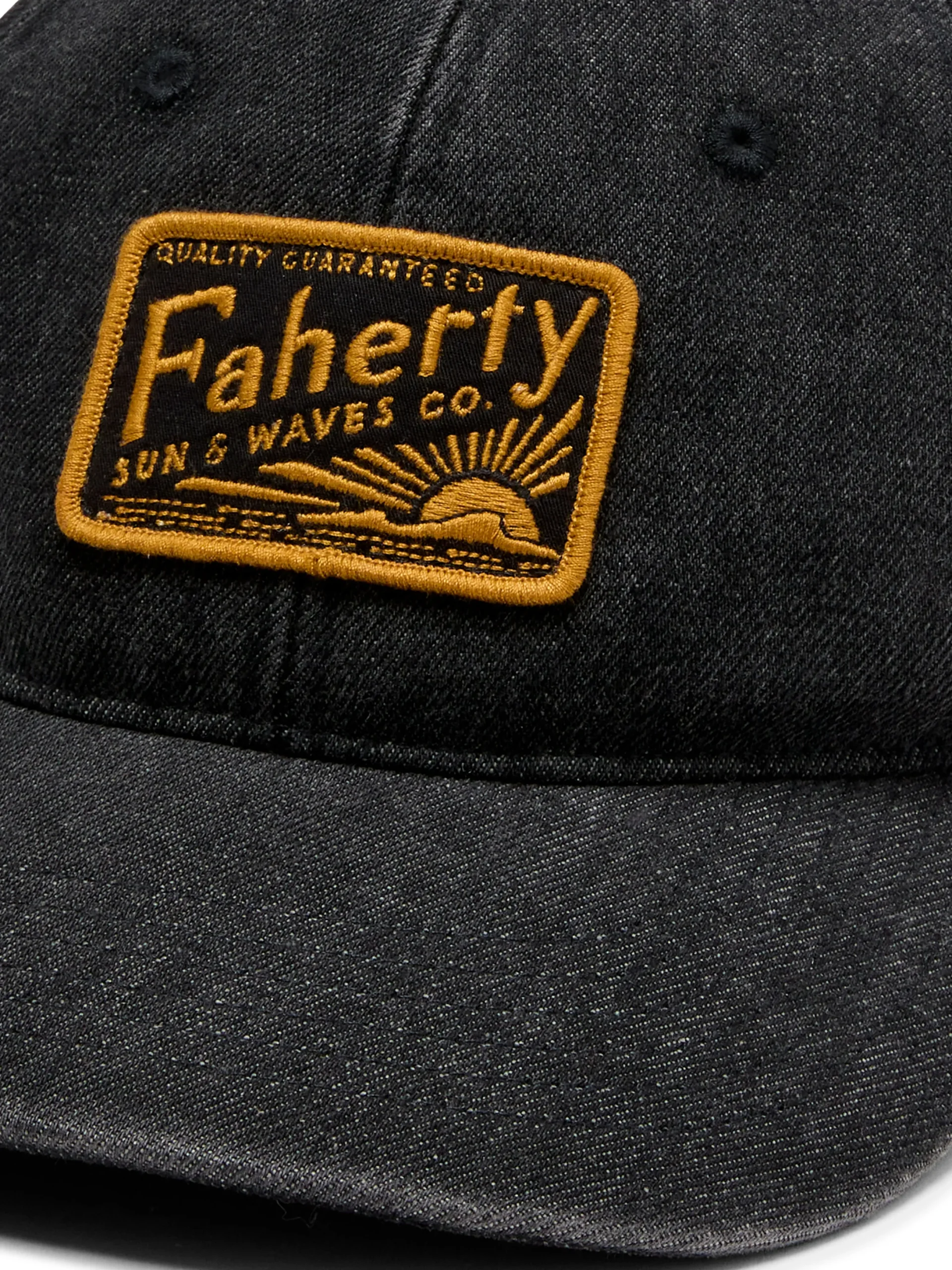Faherty Brand Denim Baseball Hat -