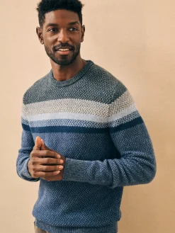 Faherty Brand Donegal Ombre Crew -