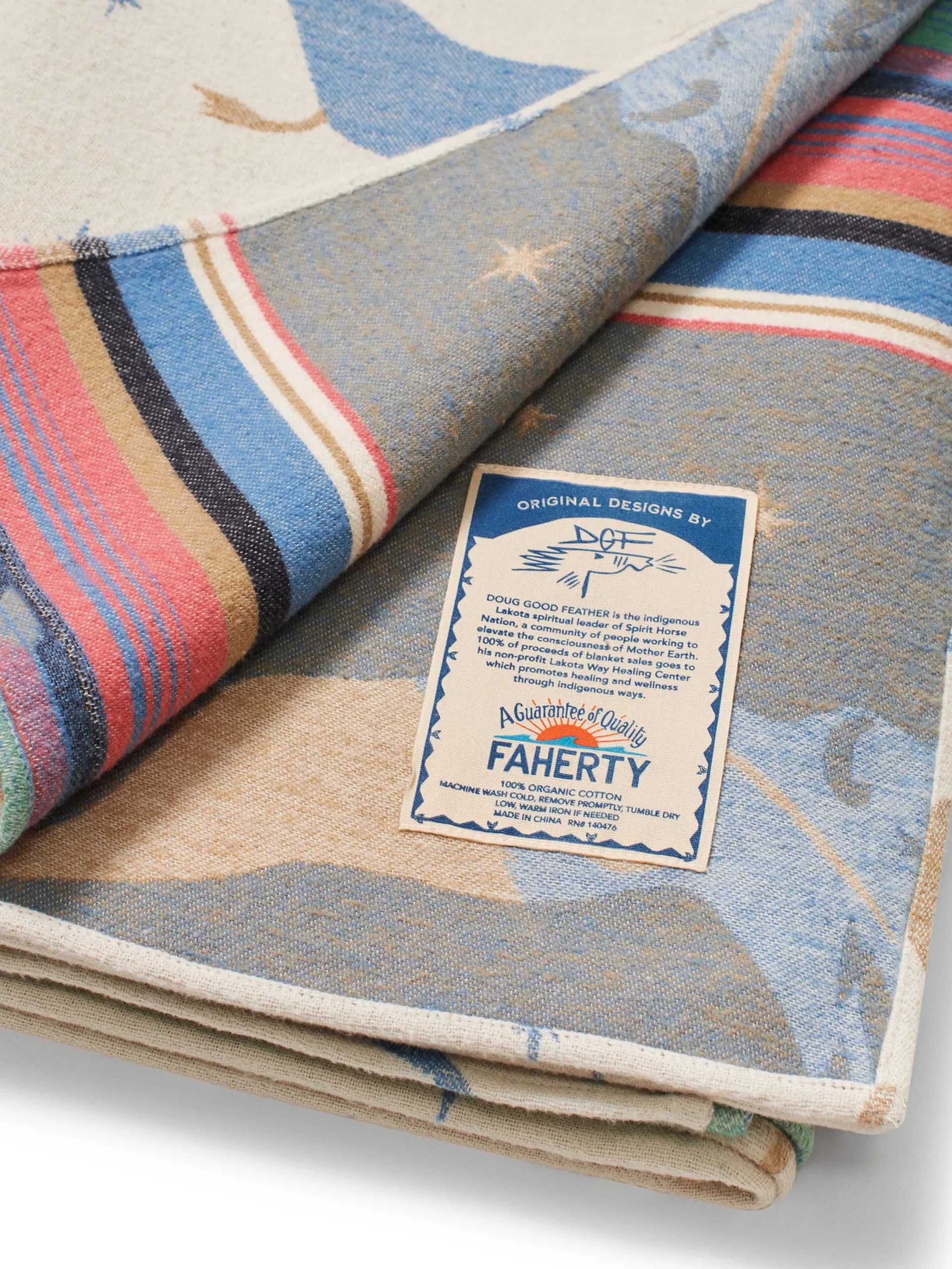 Women Faherty Brand Doug Good Feather Adirondack Blanket -