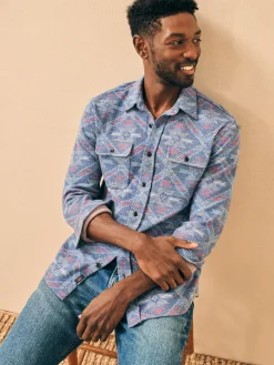 Faherty Brand Doug Good Feather Legend™ Sweater Shirt -