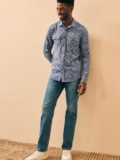 Faherty Brand Doug Good Feather Legend™ Sweater Shirt -