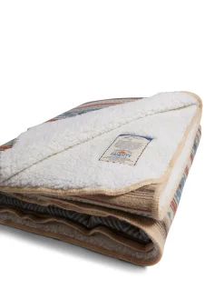 Women Faherty Brand Doug Good Feather Recycled High Pile Fleece Blanket -