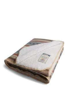 Women Faherty Brand Doug Good Feather Recycled High Pile Fleece Blanket -
