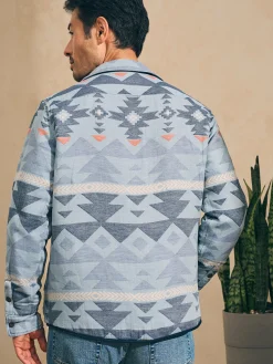 Faherty Brand Doug Good Feather Reversible Bondi Jacket -