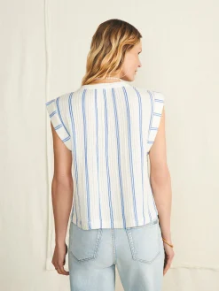 Women Faherty Brand Dream Cotton Gauze Dylan Top -