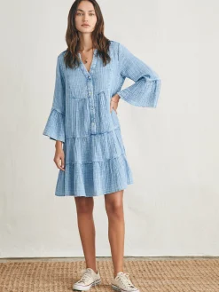 Women Faherty Brand Dream Cotton Gauze Kasey Dress -