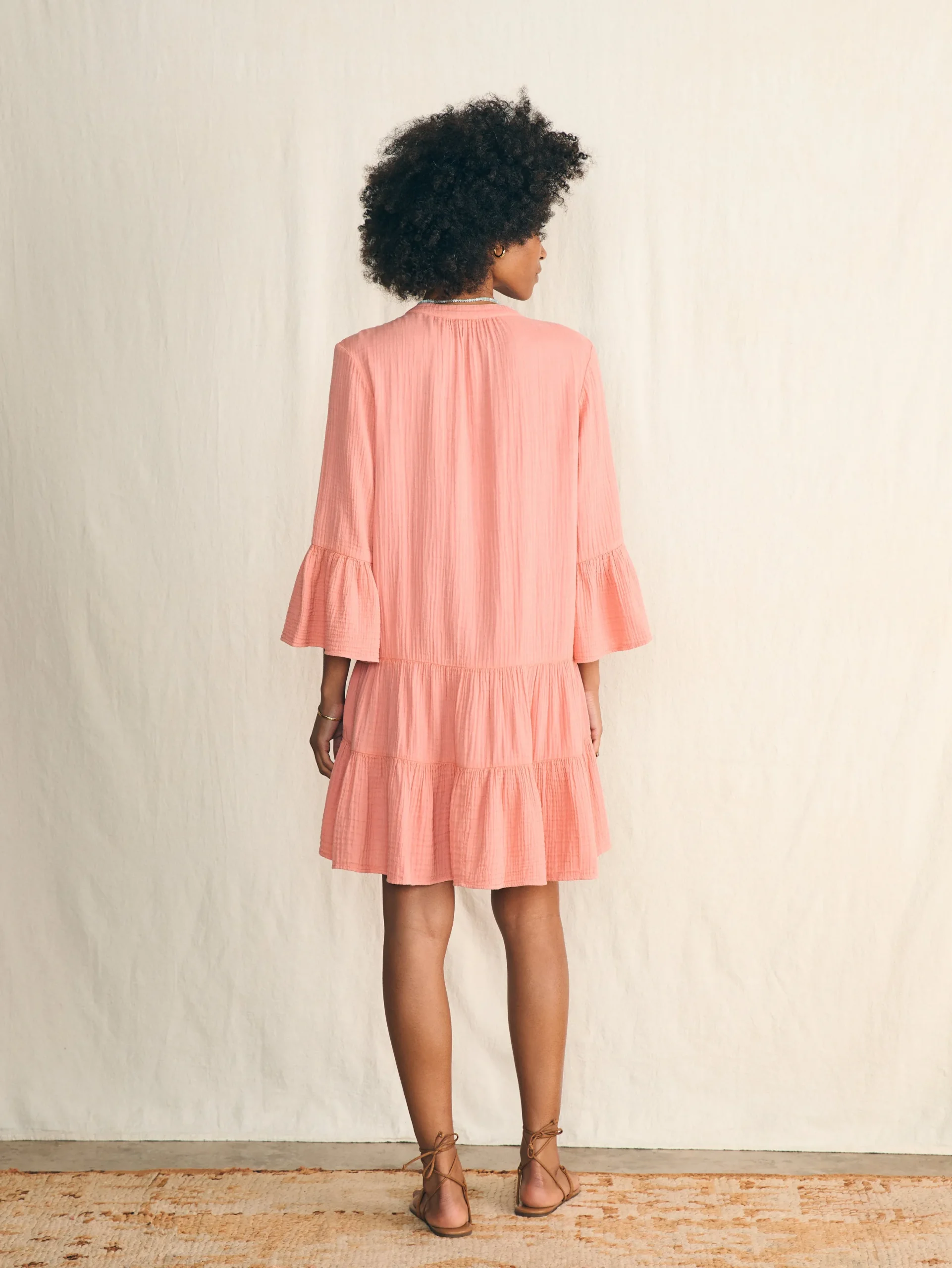 Women Faherty Brand Dream Cotton Gauze Kasey Dress -
