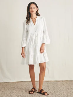 Women Faherty Brand Dream Cotton Gauze Kasey Dress -