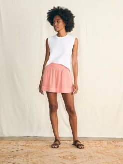 Women Faherty Brand Dream Cotton Gauze Short -