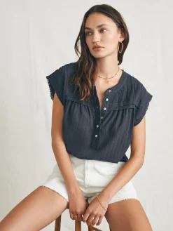 Women Faherty Brand Ellsworth Top -