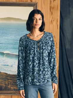 Women Faherty Brand Emery Top -