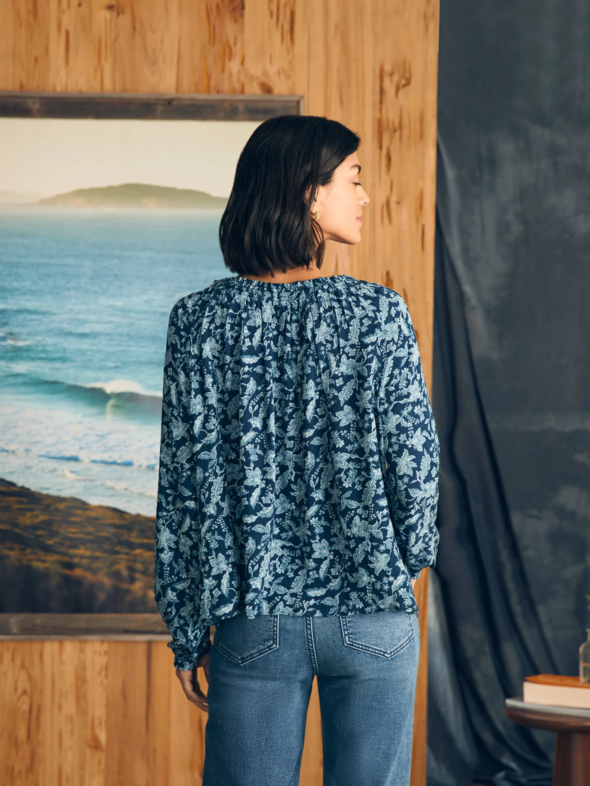 Women Faherty Brand Emery Top -