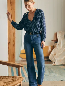 Women Faherty Brand Emery Top -